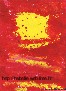 Tableau Rouge colère du coeur ou Energie des explosions - Peinture acrylique d'Isabelle Fillon